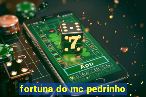 fortuna do mc pedrinho